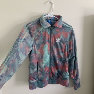 Watermarble Adidas Jacket